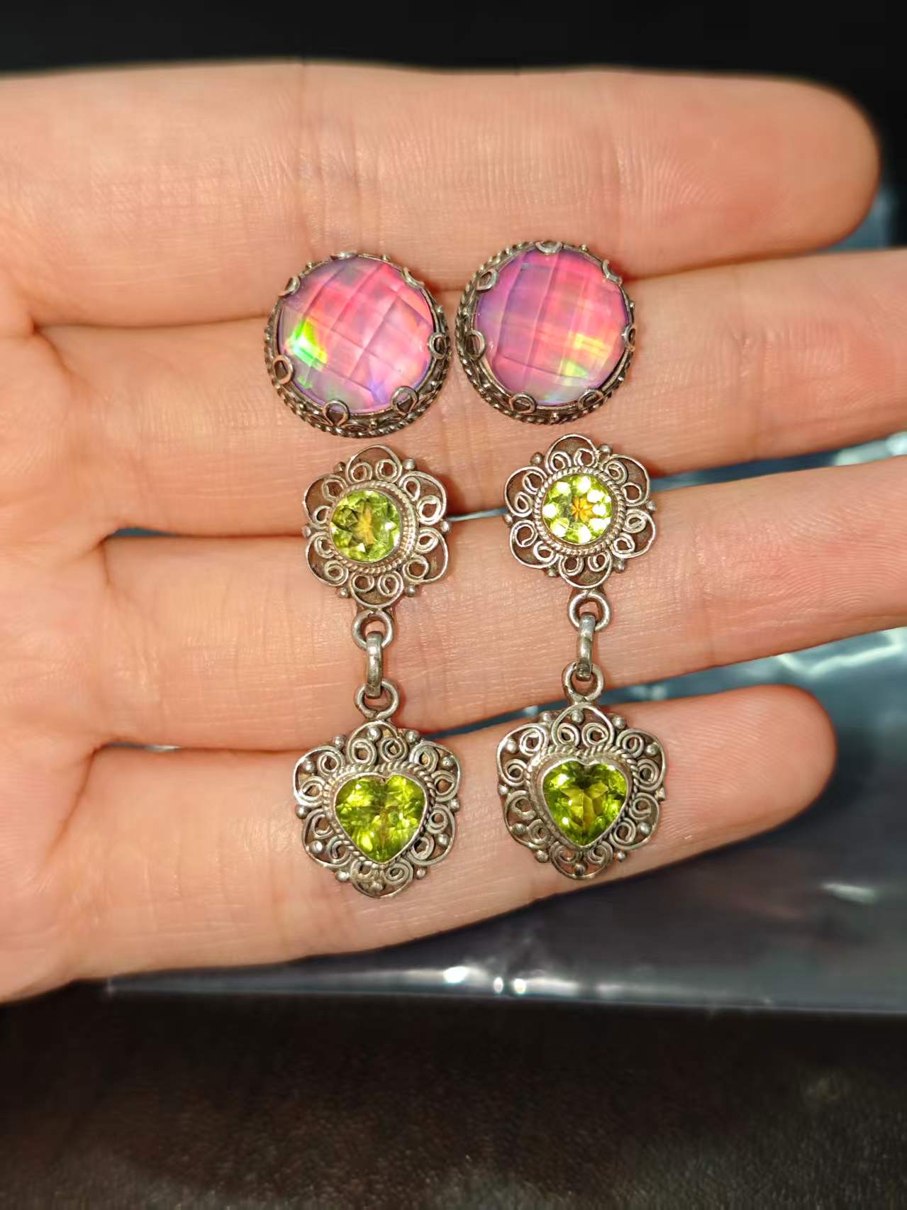 Multi Style Stud & Dangle Earrings Set