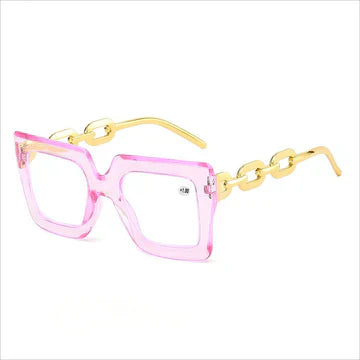 Buy 1, Get 5 More! Square Chain Glasses 👓➡️👓👓👓👓👓 (Total 6 pieces for the price of 1!) 🎉💥